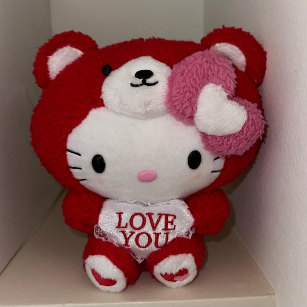 Hello Kitty Valentines Day Love You Plushie